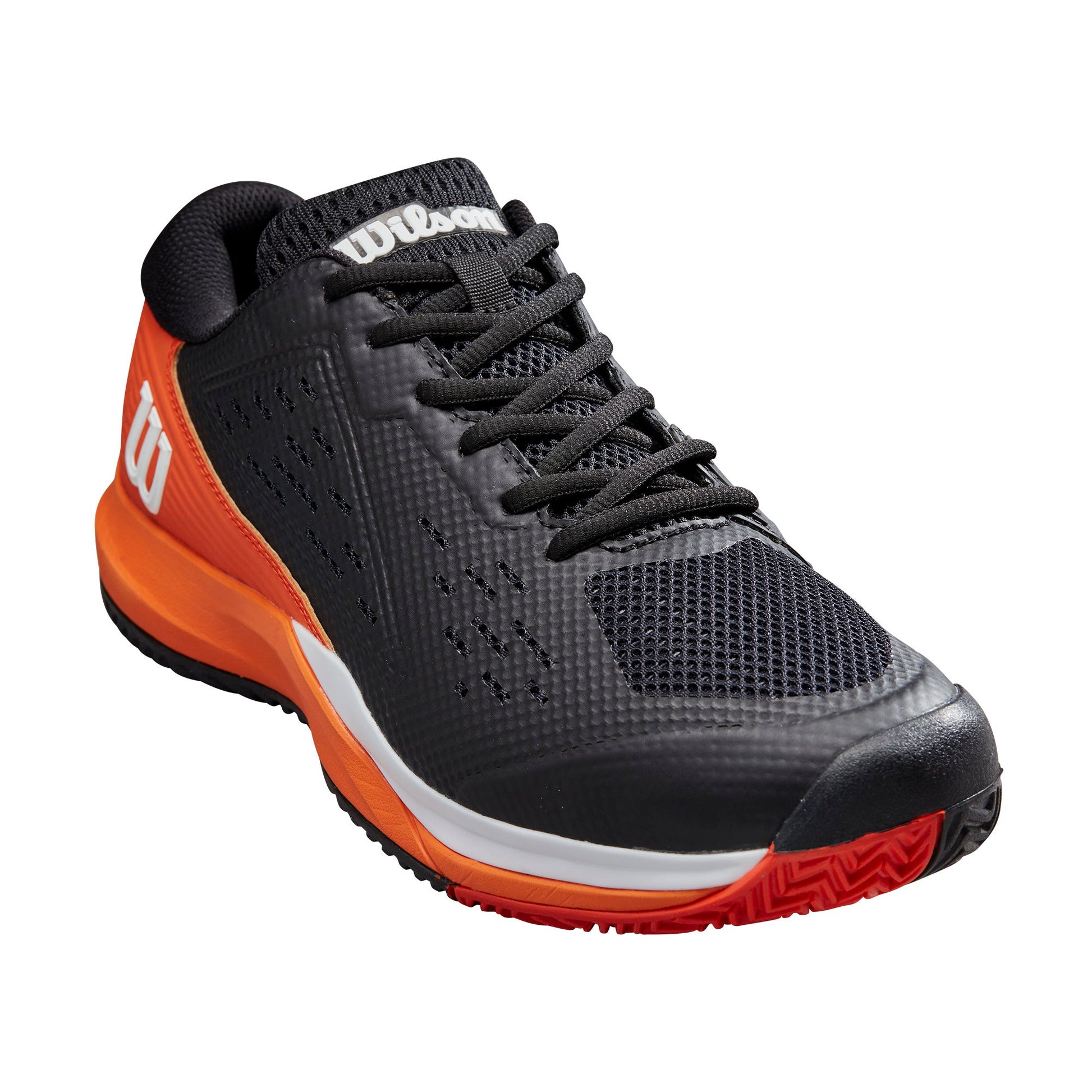 Wilson - Mens Rush Pro Ace Black/Vermillion - Action Pro Sports
