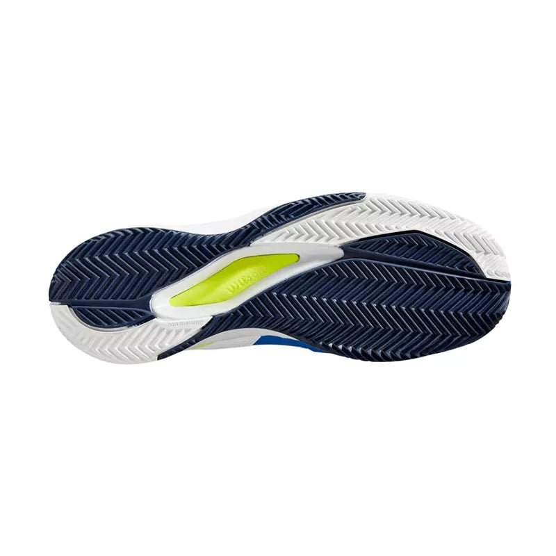 Wilson - Mens Rush Pro Ace Clay Lapis Blue/White/Safety Yellow - Action Pro Sports
