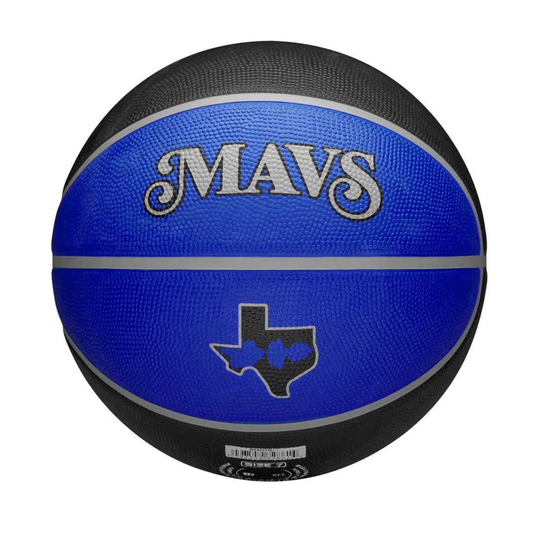 Wilson - NBA Team City Edition Dal Mav Size 7 - Action Pro Sports