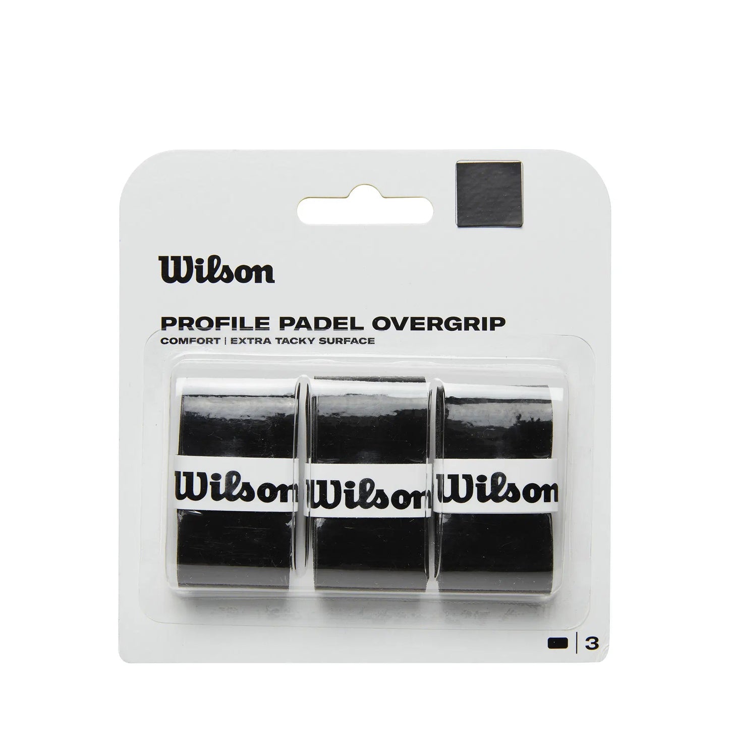 Wilson - Profile Padel Overgrips Black - Action Pro Sports