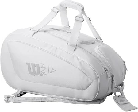 Wilson - Bela Super Tour Padel Bag White/Silver